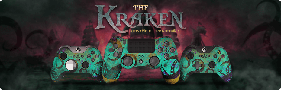 Sea of Thieves The Kraken Custom Controllers